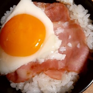 ぱぱっとおいしい朝ごはん☆玉子とろ～り丼